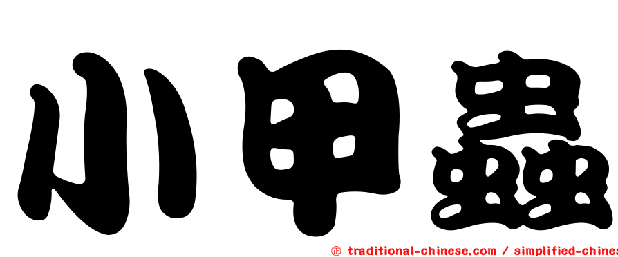 小甲蟲