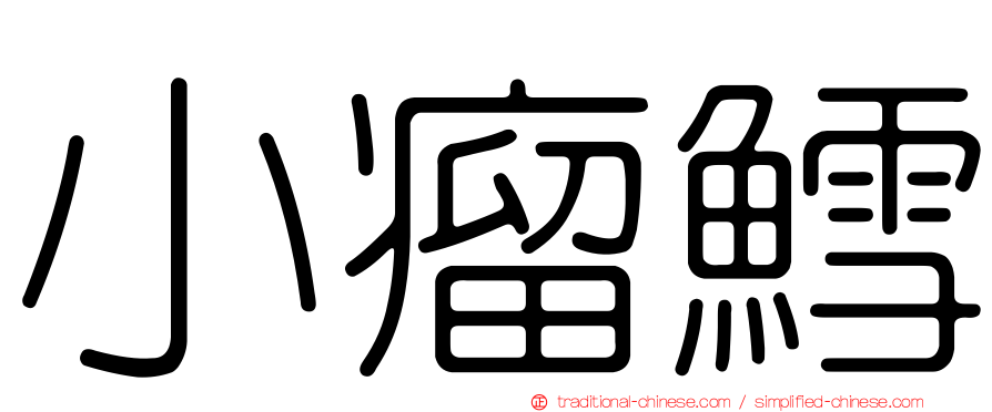 小瘤鱈