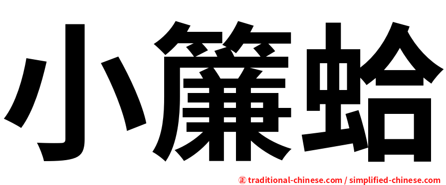 小簾蛤