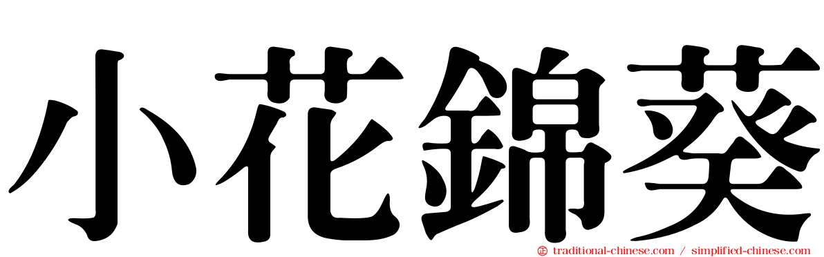 小花錦葵