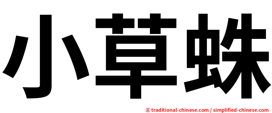 小草蛛