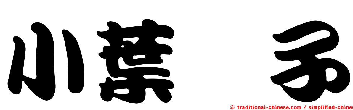 小葉栒子