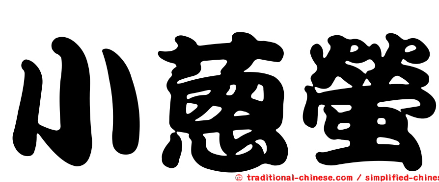 小蔥螢