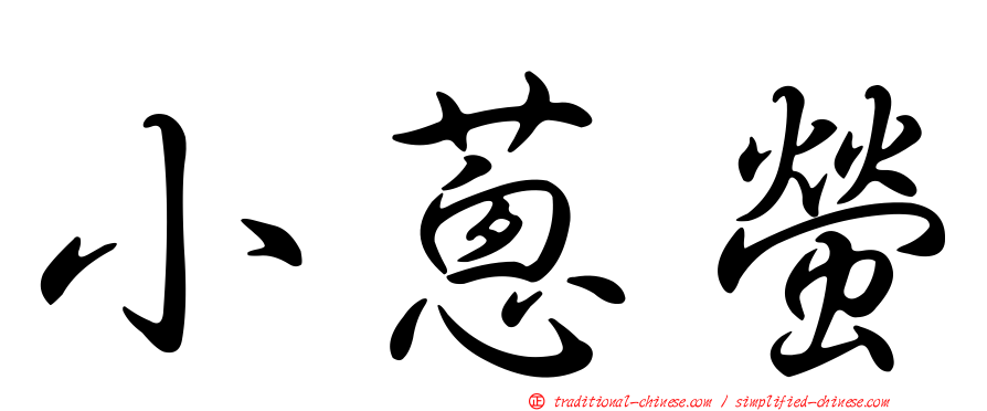 小蔥螢