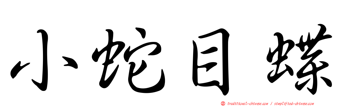 小蛇目蝶