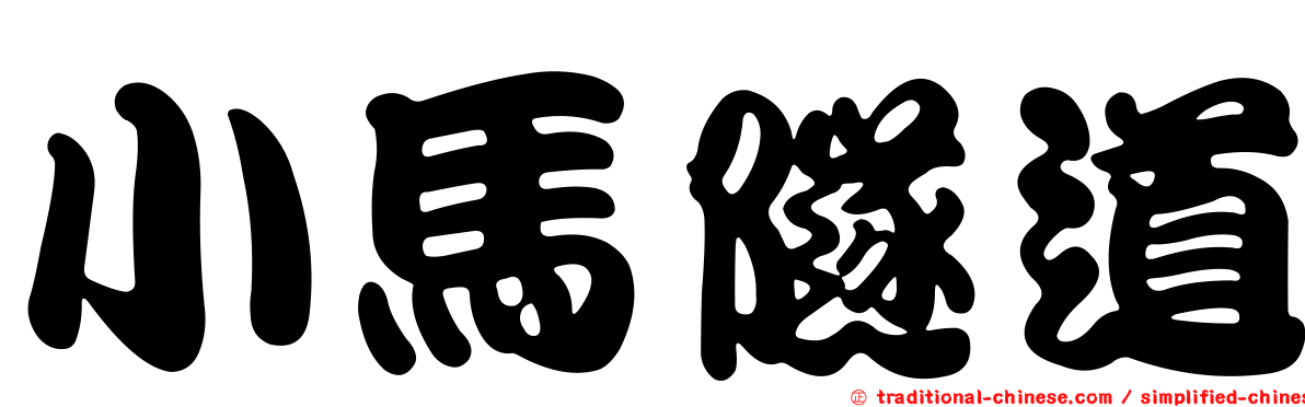小馬隧道