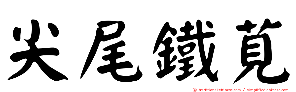 尖尾鐵莧
