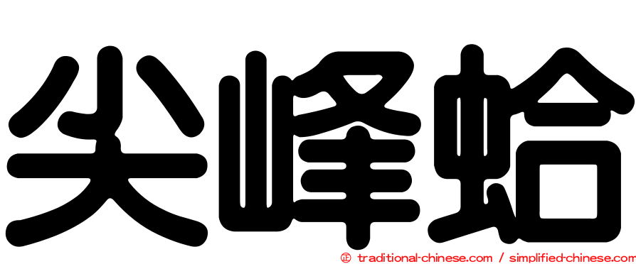 尖峰蛤