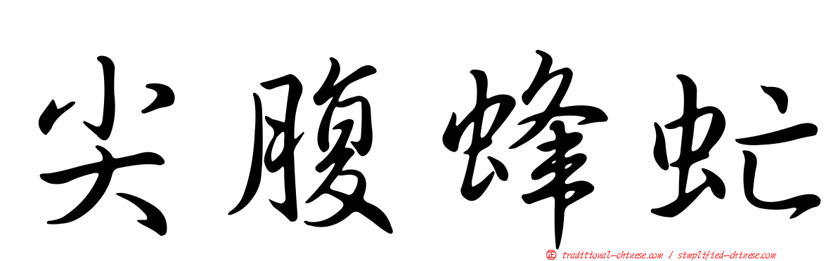 尖腹蜂虻