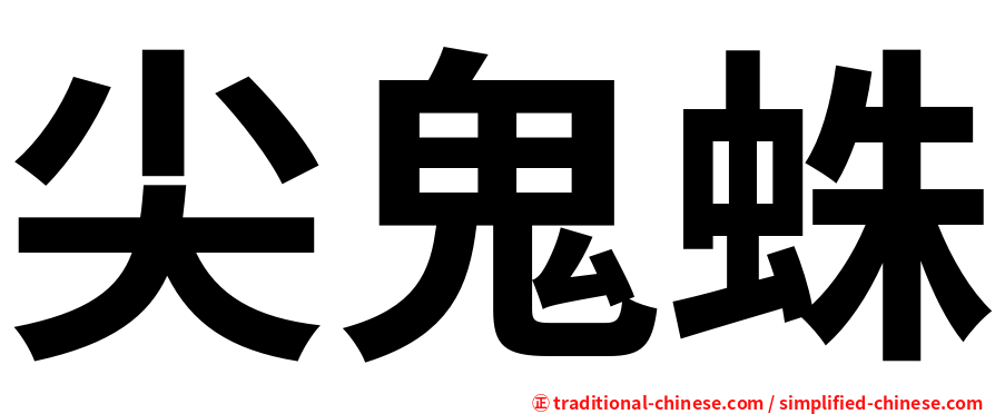 尖鬼蛛