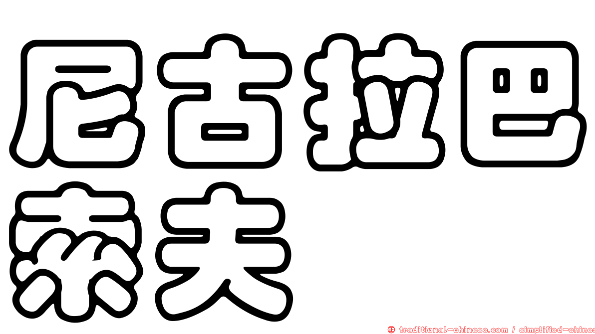 尼古拉巴索夫
