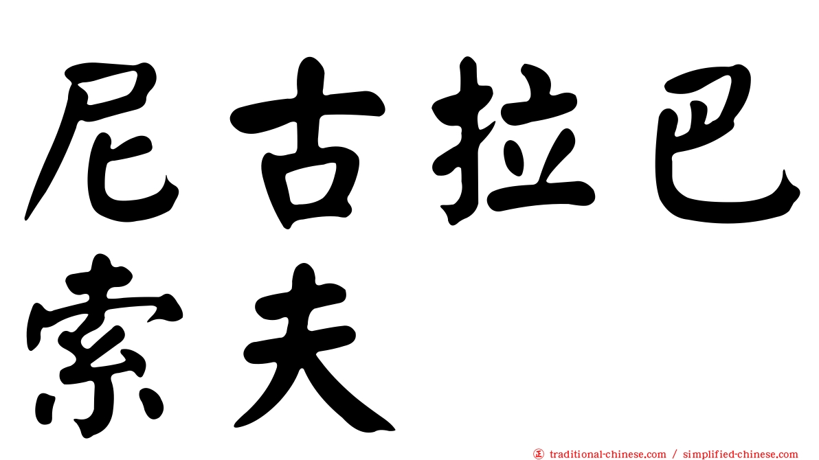 尼古拉巴索夫