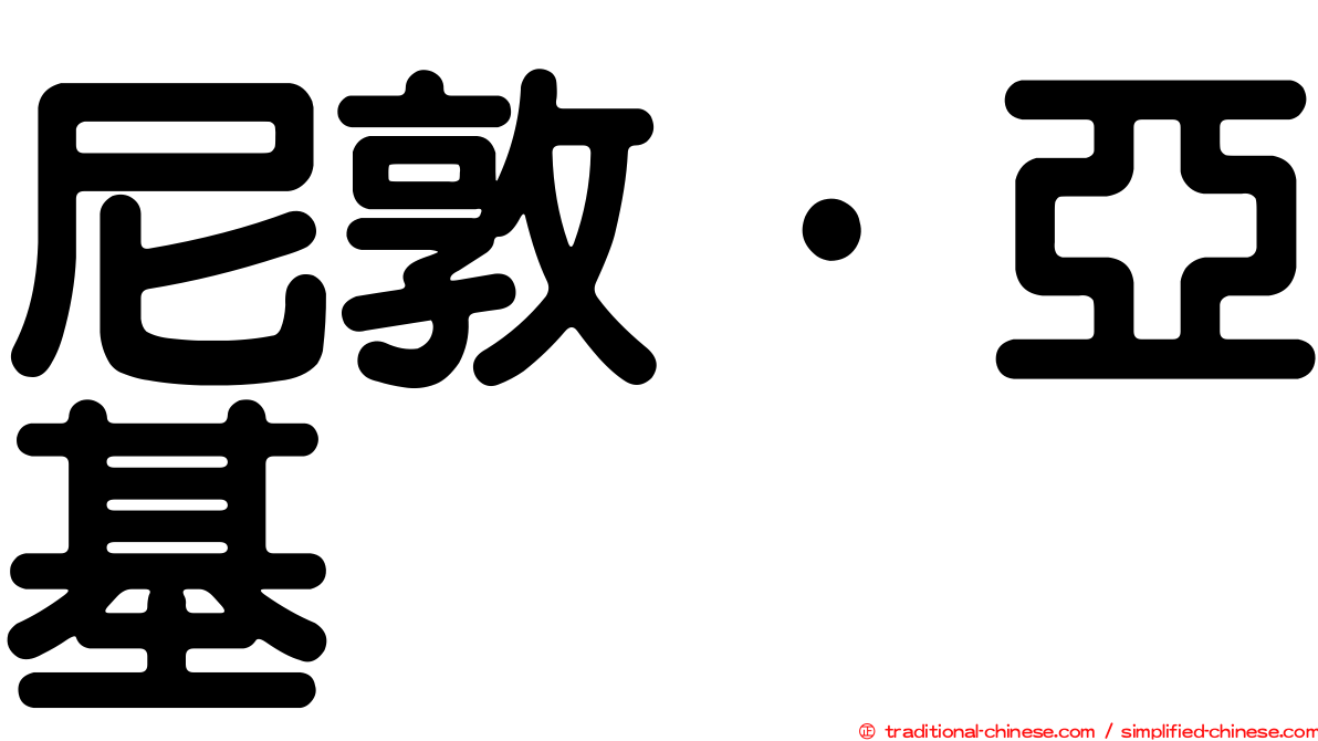 尼敦·亞基