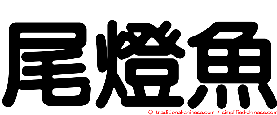 尾燈魚