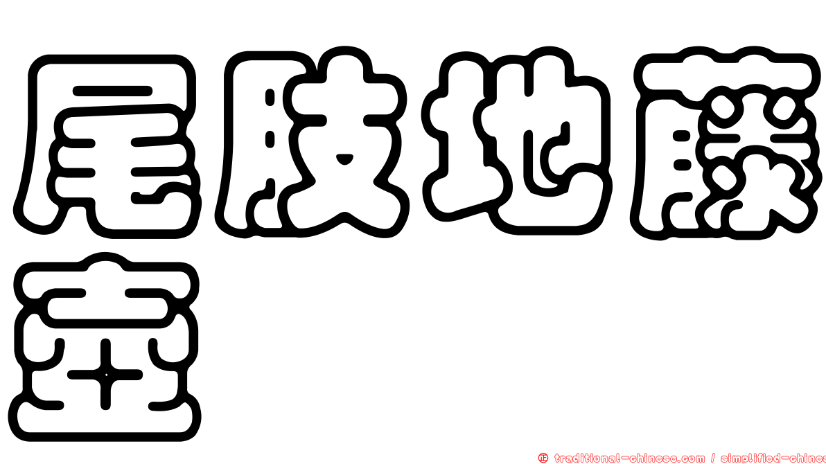 尾肢地藤壺