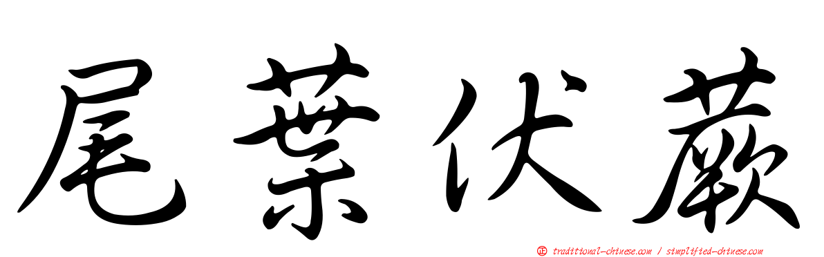 尾葉伏蕨