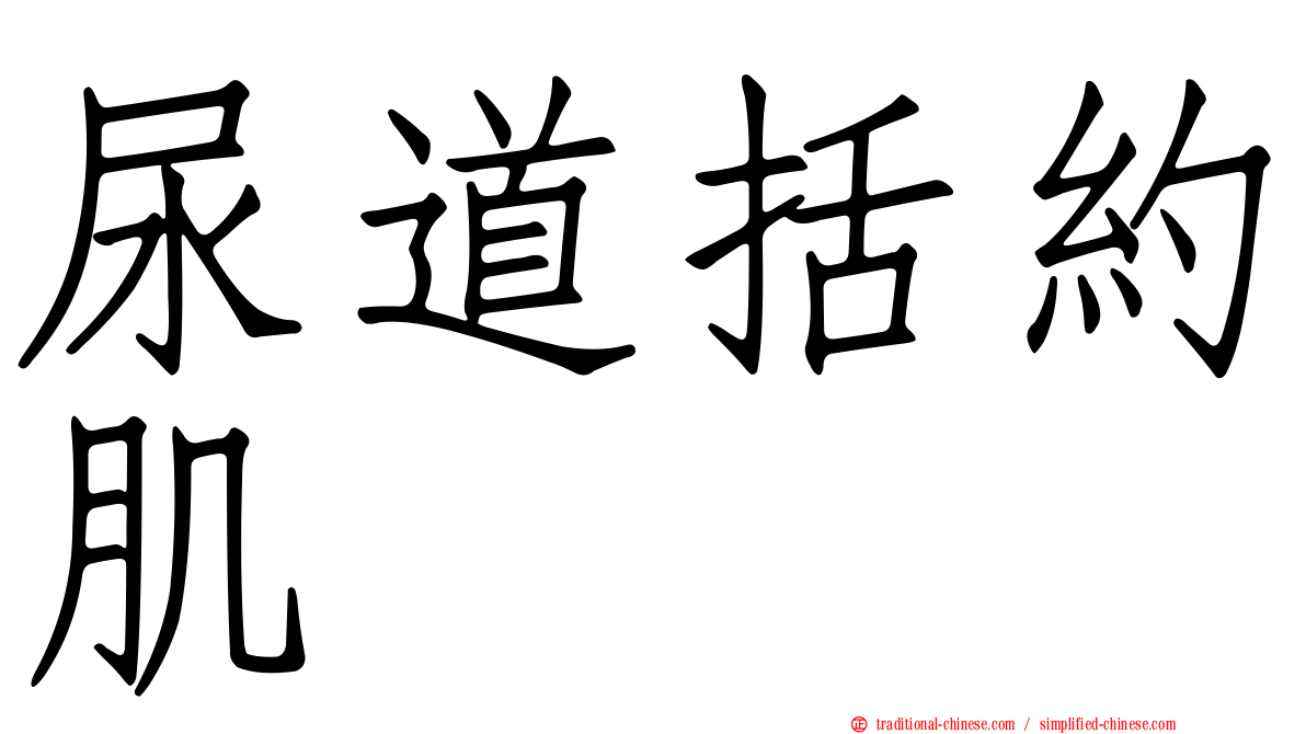 尿道括約肌