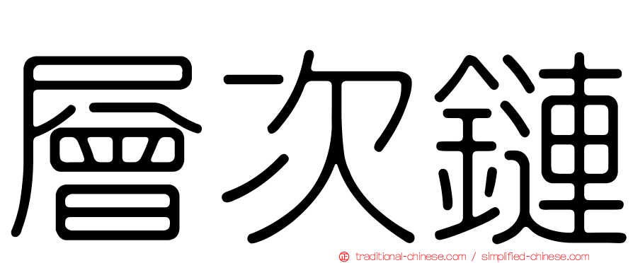 層次鏈