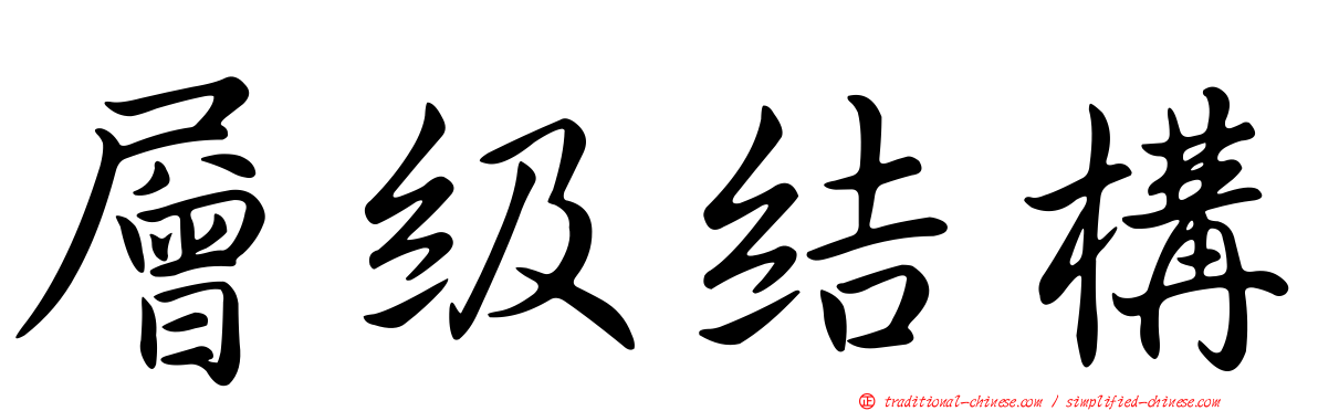 層級結構