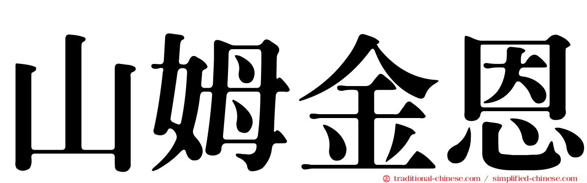 山姆金恩