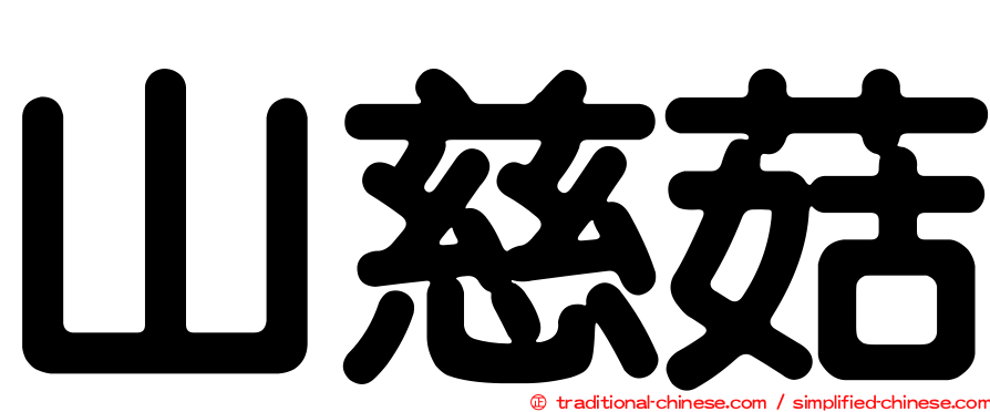 山慈菇