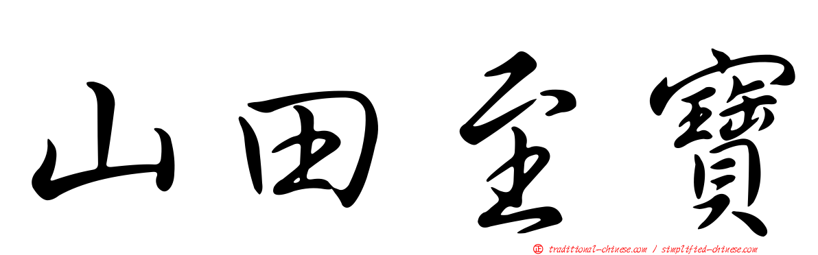 山田至寶