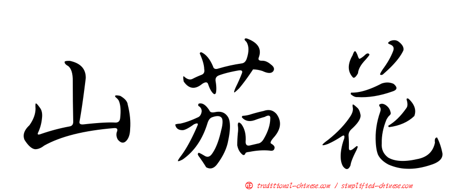 山茄花