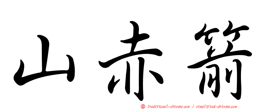 山赤箭