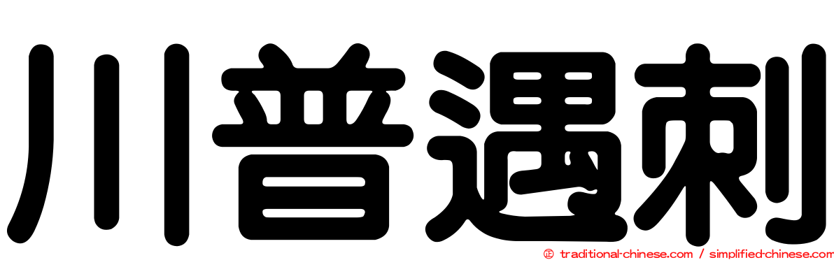 川普遇刺