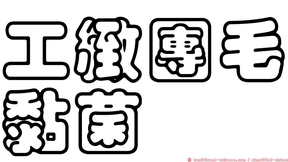 工緻團毛黏菌