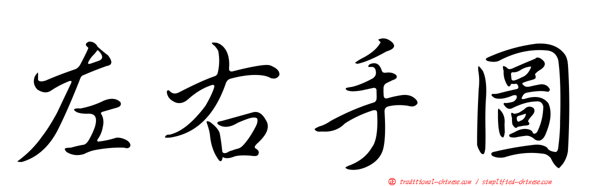 左右手圖