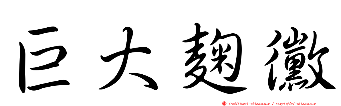 巨大麴黴