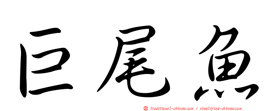 巨尾魚