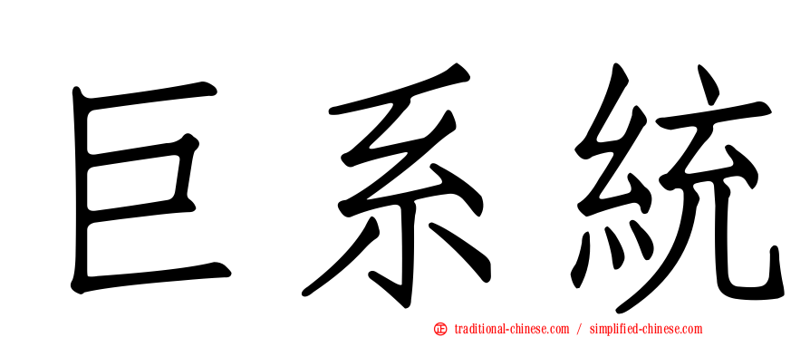 巨系統