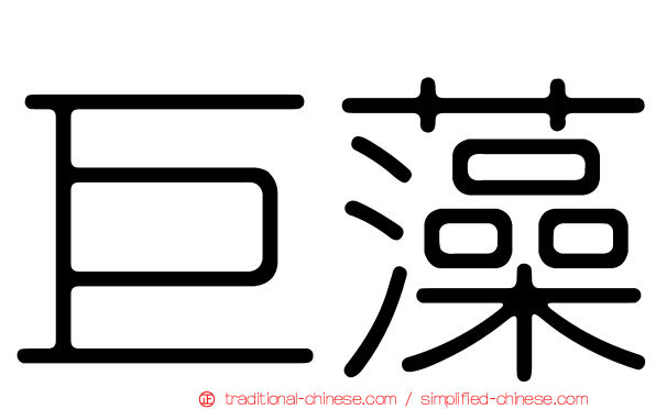 巨藻