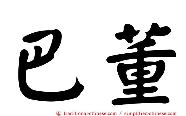 巴董