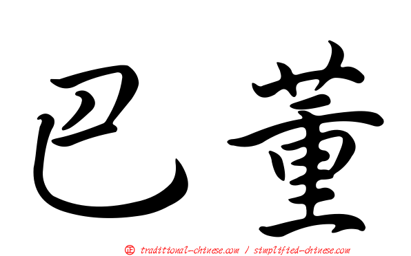 巴董
