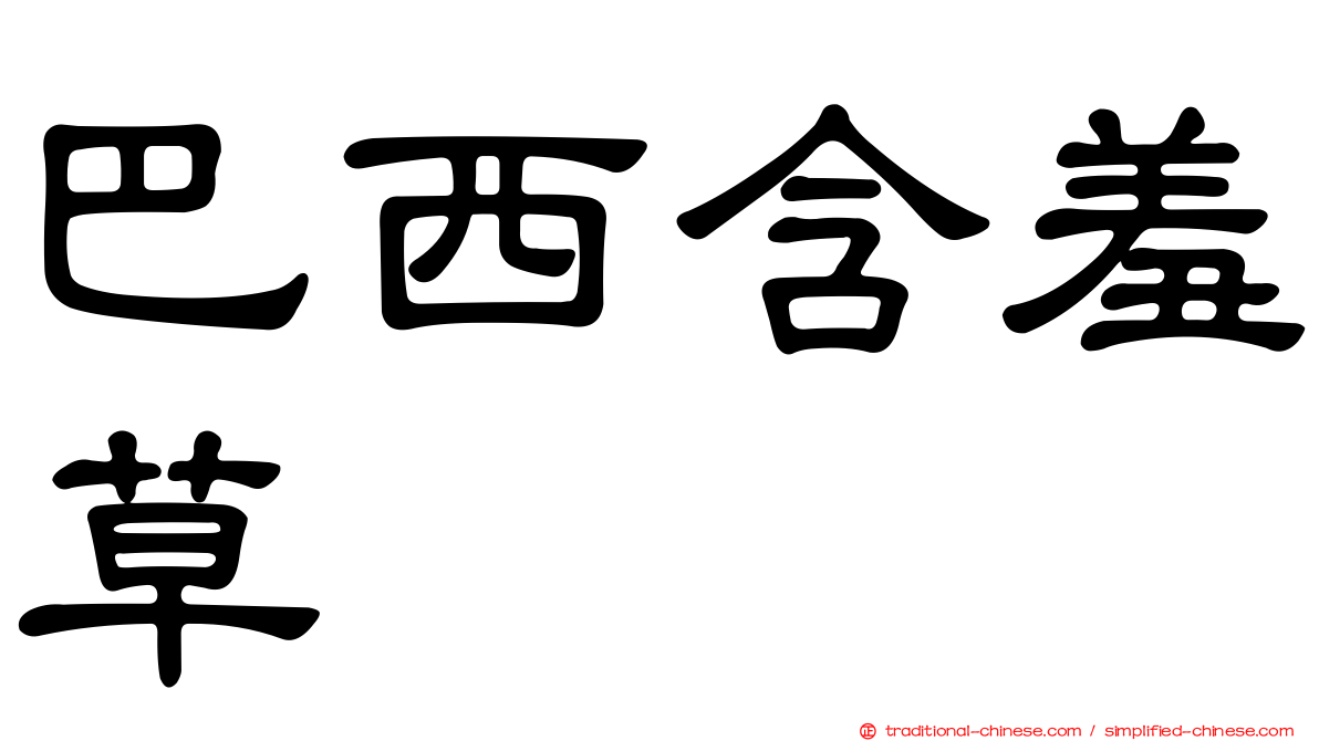 巴西含羞草