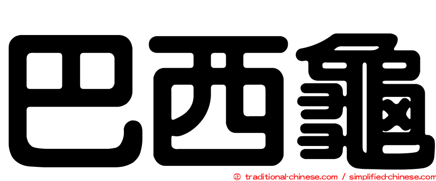 巴西龜