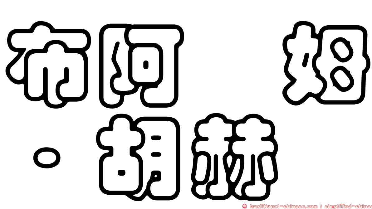 布阿莱姆·胡赫