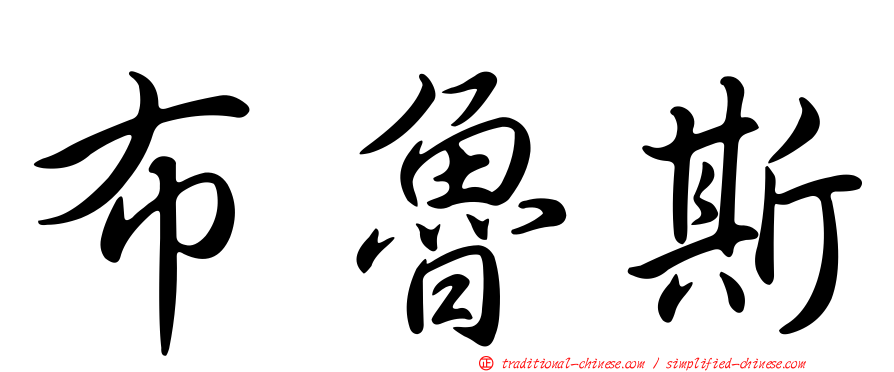 布魯斯