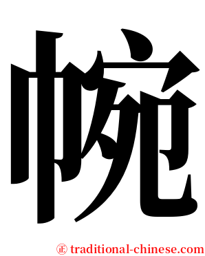 帵 serif font