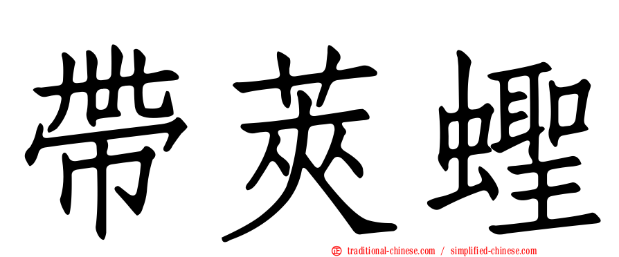 帶莢蟶