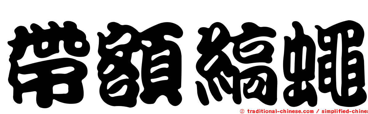 帶額縞蠅