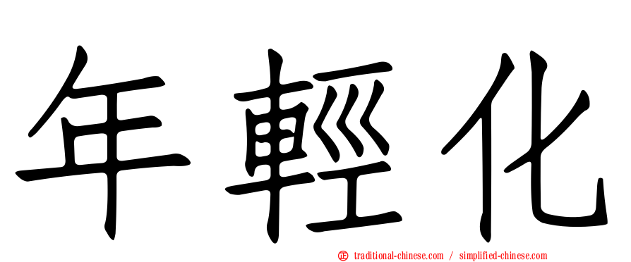 年輕化