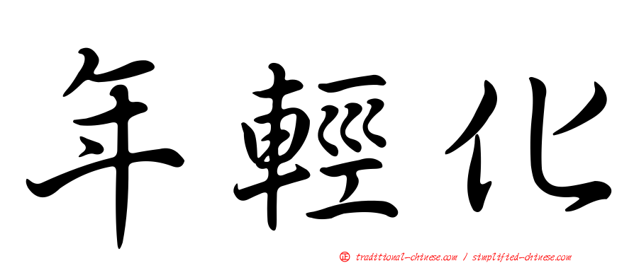 年輕化