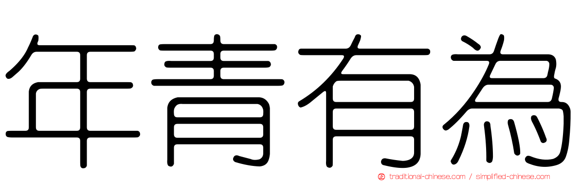 年青有為