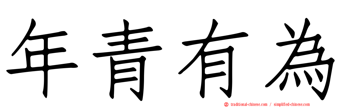 年青有為