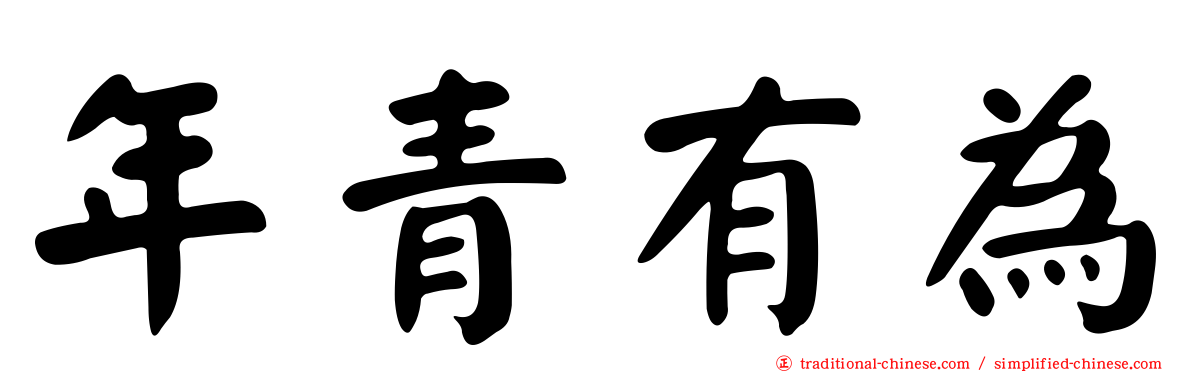 年青有為