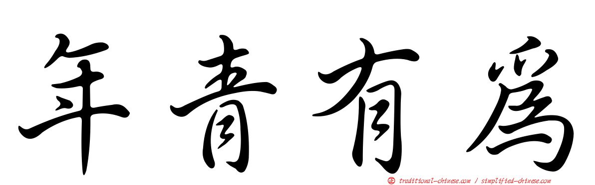 年青有為